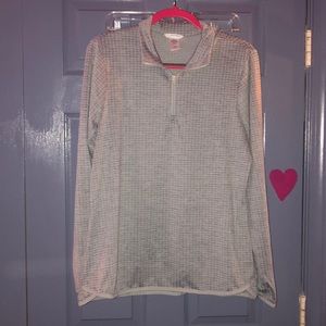 Jockey Athleisure Gray Half ZIP